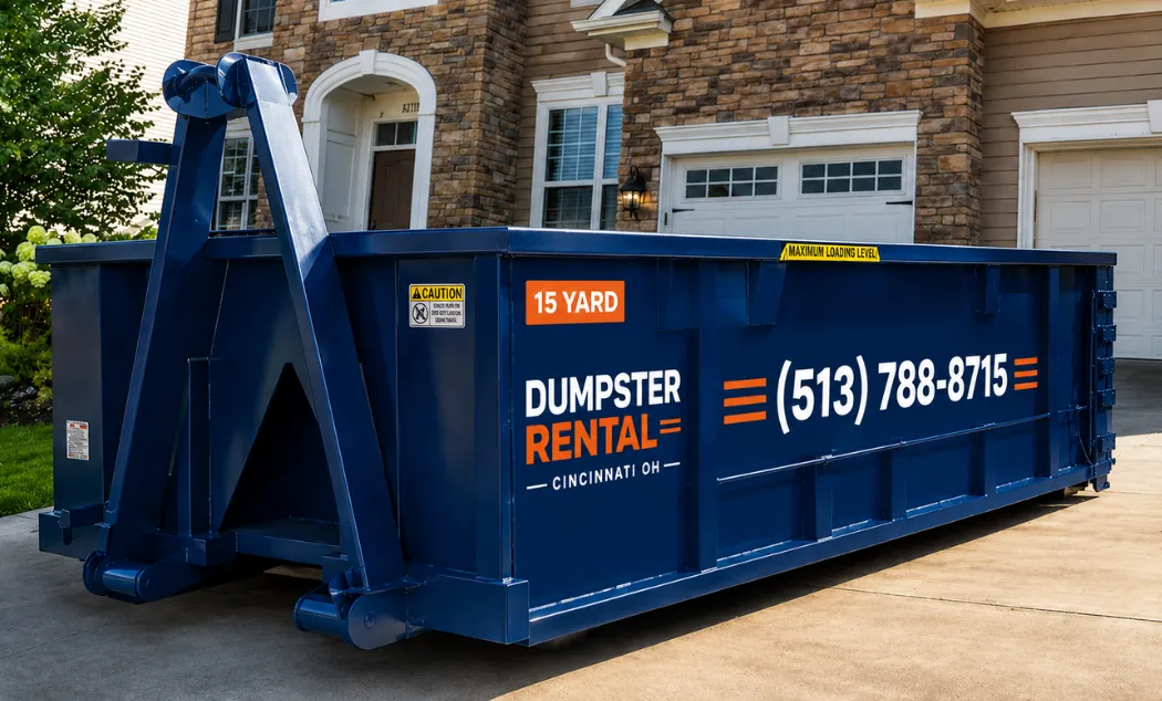 15 yard dumpster rental in Cincinnati OH